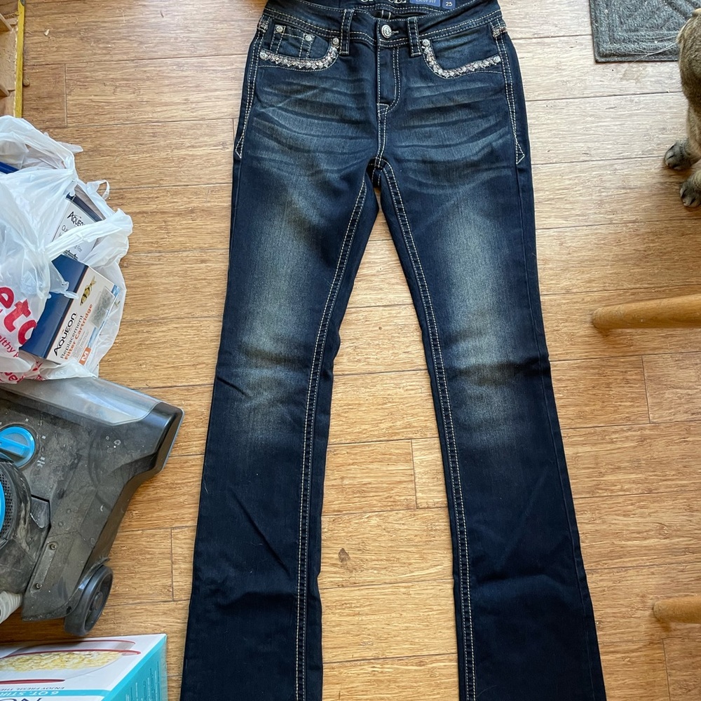 Grace in LA jeans.